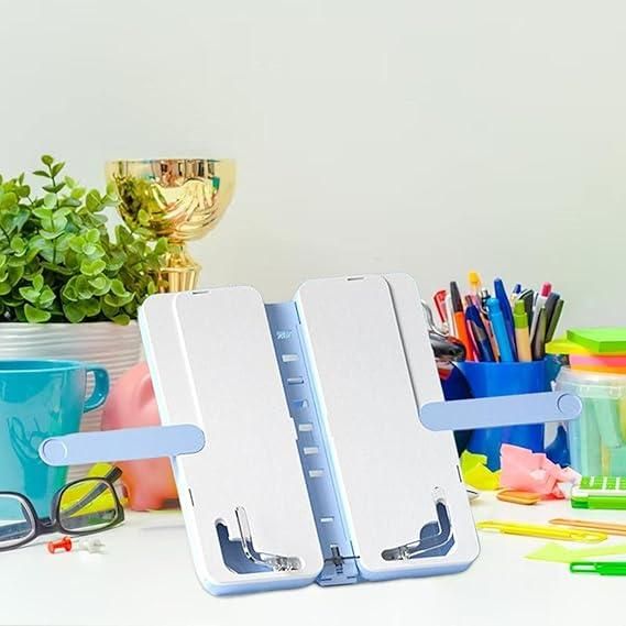 Stand Pencil Box and Foldable Reading Bookshelf
